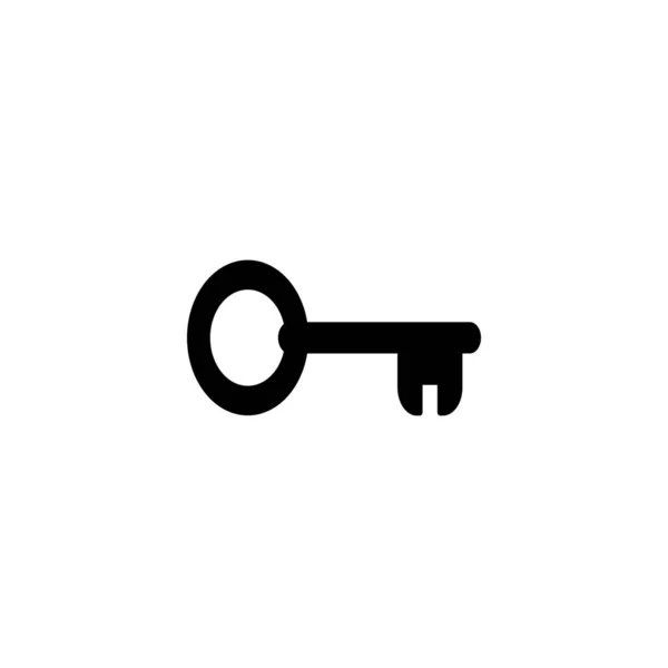Illustration Vektorgrafik Des Schlüsselsymbols Fit Für Sicherheit Zugang Passwort Schutz — Stockvektor