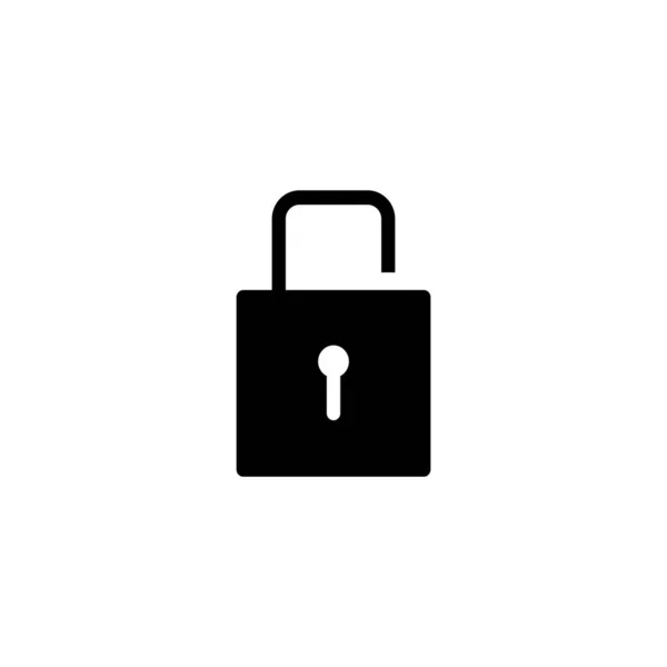 Ілюстрація Векторна Графіка Піктограми Блокування Підходить Ключа Безпечного Пароля Захисту — стоковий вектор