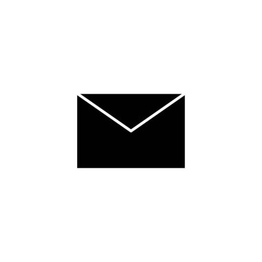 Zarf simgesinin İmaj Vektörü grafiği. Mektup, e-posta, yazışma, posta kutusu vs. için uygun.