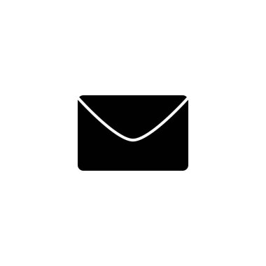 Zarf simgesinin İmaj Vektörü grafiği. Mektup, e-posta, yazışma, posta kutusu vs. için uygun.