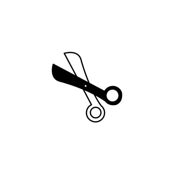 Illustration Vector Graphic Scissor Icon Fit Tailor Haircut Barber Salon — Stock Vector