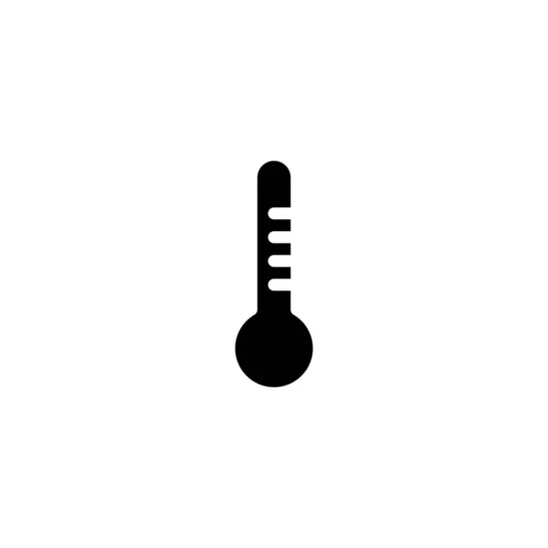Illustratie Vectorgrafiek Van Thermometer Icoon Geschikt Voor Temperatuur Seizoen Maat — Stockvector