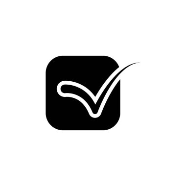 İşaretleme simgesinin Çizim Vektörü grafiği. Doğrulamaya, seçmeye, onaylamaya, onaylamaya vb..