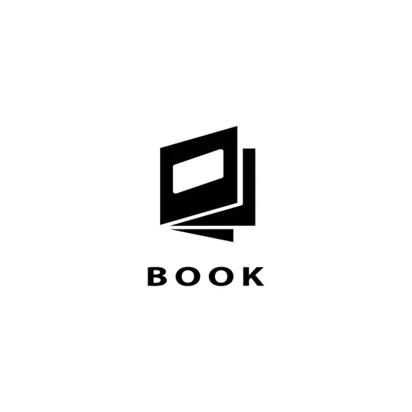 Illustratie Vectorgrafiek Van Het Boekenpictogram Geschikt Voor Leren Onderwijs Literatuur — Stockvector