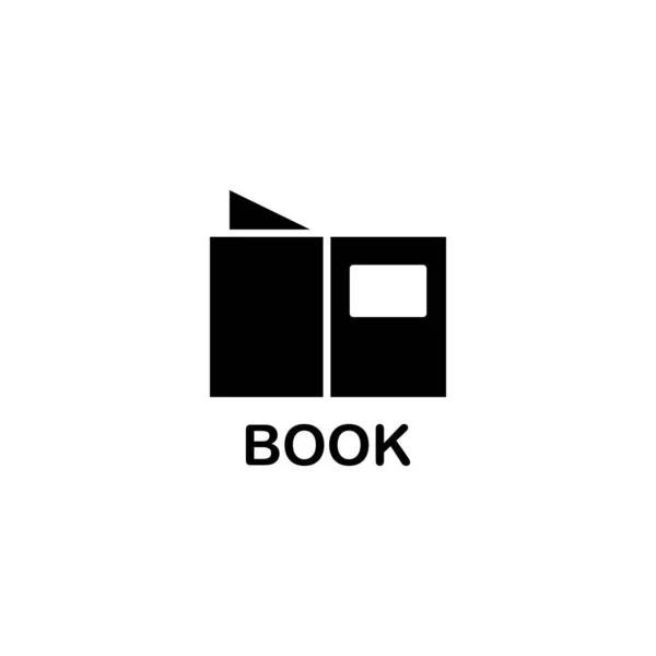 Illustratie Vectorgrafiek Van Het Boekenpictogram Geschikt Voor Leren Onderwijs Literatuur — Stockvector