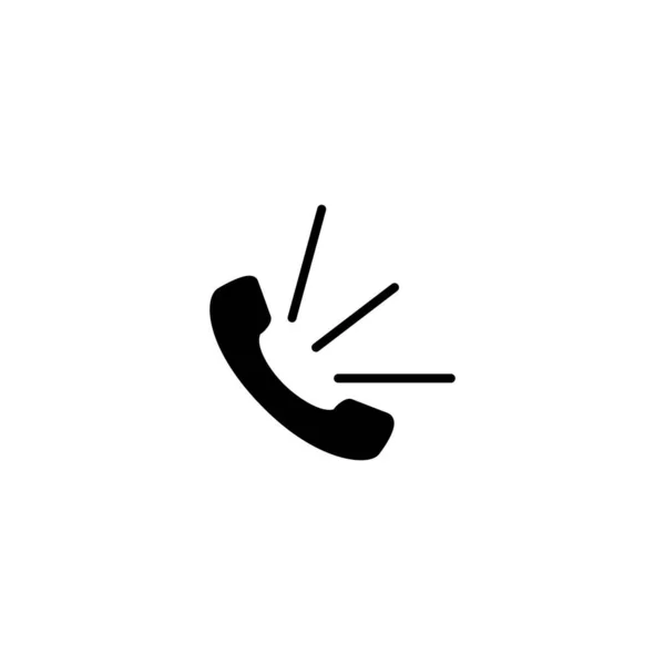 Illustrazione Grafica Vettoriale Dell Icona Del Telefono Adatto Comunicazione Contatto — Vettoriale Stock