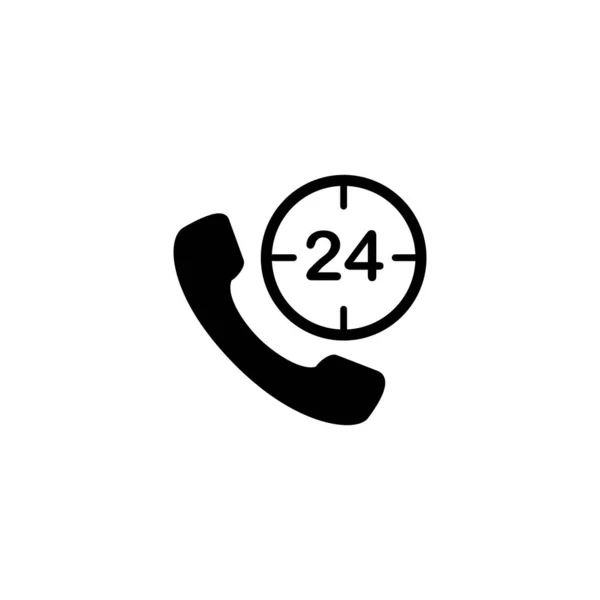 Illustration Vector Graphic Telephone Icon Fit Communication Contact Call Center — Stock Vector