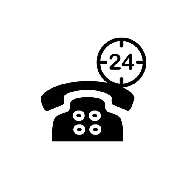 Ilustrační Vektorová Grafika Ikony Telefonu Přizpůsobit Pro Komunikaci Kontakt Call — Stockový vektor