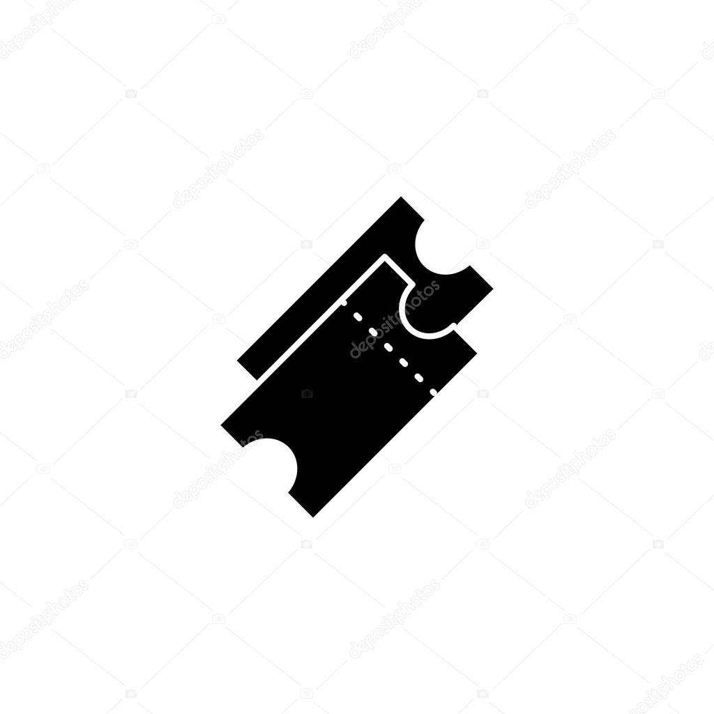 Illustration Vector graphic of ticket icon. Fit for show, theater, cinema, train etc.