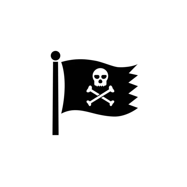 Ilustração Gráfico Vetorial Ícone Pirata Apto Para Piratas Bandeira Aventura —  Vetores de Stock