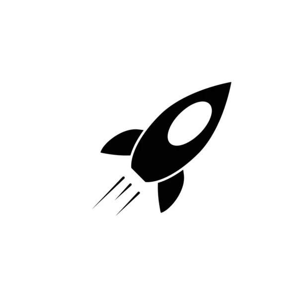 Illustration Vector Graphic Rocket Icon Fit Spaceship Future Fantasy Spacecraft — Stock Vector