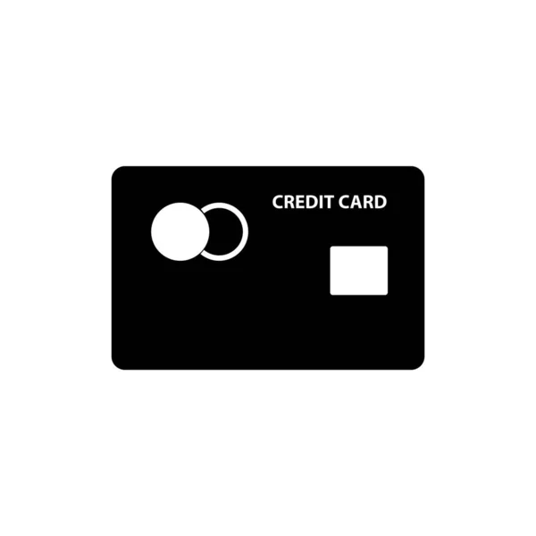 Ilustración Vector Gráfico Tarjeta Crédito Ajuste Para Pago Compra Pago — Vector de stock
