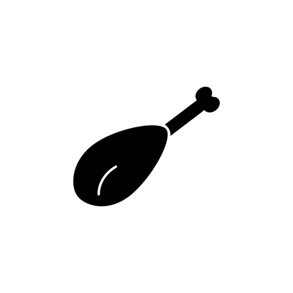 Illustration Vektorgrafik Des Fleischsymbols Fit Für Steak Grill Kochen — Stockvektor