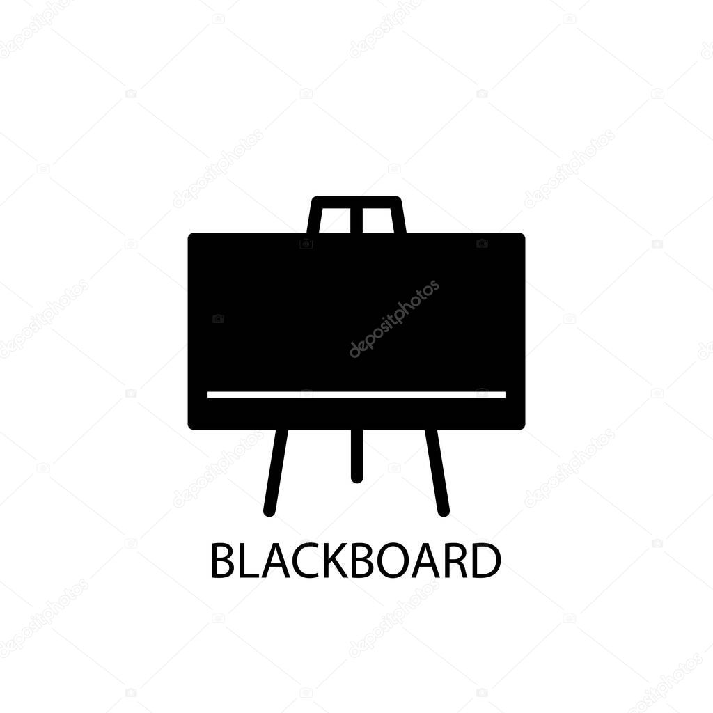 Illustration Vector graphic of blackboard icon. Fit for classroom, study, learning, teaching, lesson etc.
