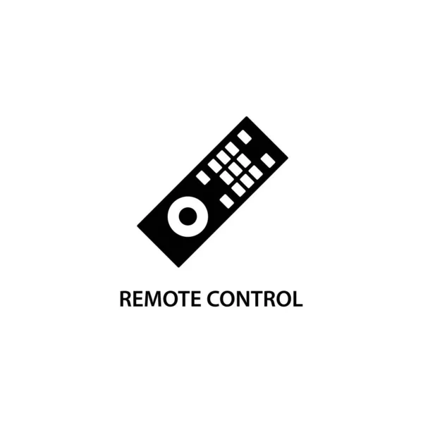 Illustration Vector Graphic Remote Control Icon Fit Television Player Video — Stock Vector