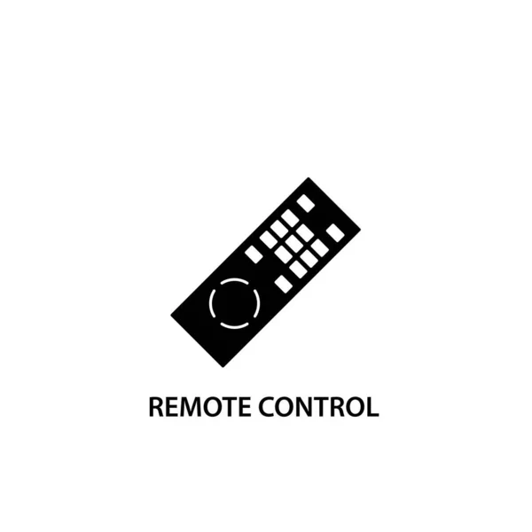 Illustration Vector Graphic Remote Control Icon Fit Television Player Video — Stock Vector