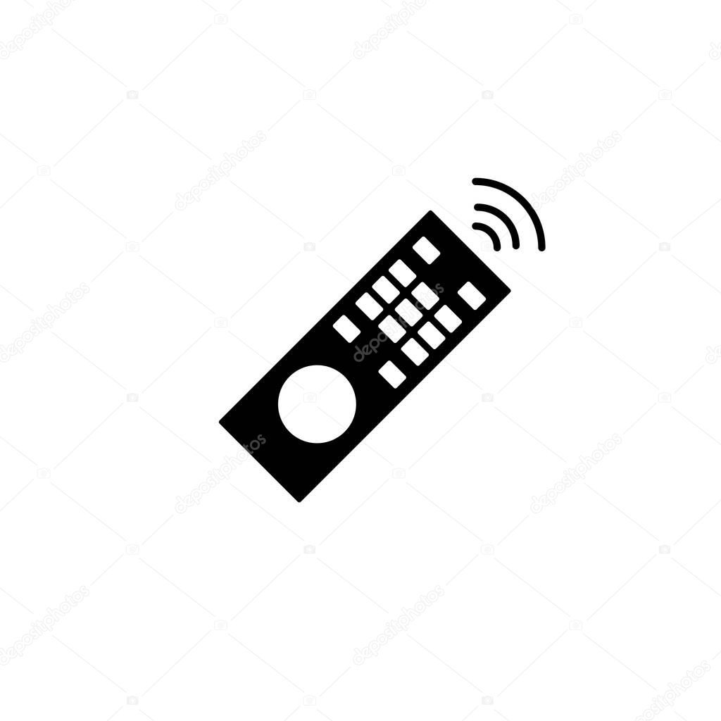 Illustration Vector graphic of remote control icon. Fit for television, player, video, electronic etc.