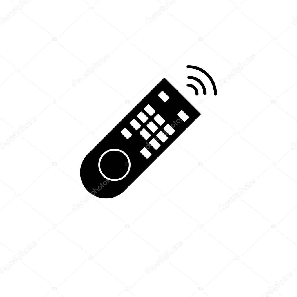 Illustration Vector graphic of remote control icon. Fit for television, player, video, electronic etc.