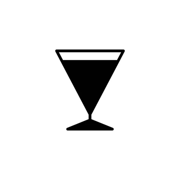 Ілюстрація Векторна Графіка Ікони Скла Підходить Напоїв Алкоголю Святкування Тощо — стоковий вектор