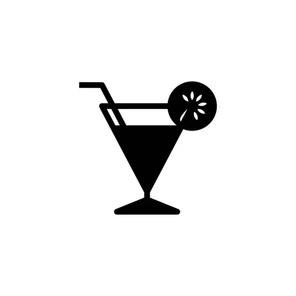 Illustration Vektorgrafik Des Weinglassymbols Fit Für Trinken Alkohol Feiern Usw — Stockvektor