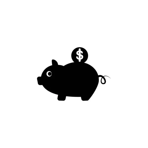 Illustration Graphique Vectoriel Icône Tirelire Adapté Pour Épargne Banque Investissement — Image vectorielle
