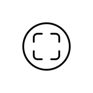 Fotoğraf ikonunun İllüstrasyon Vektörü grafiği. Teknoloji, şirket, logo vs. için uygun.