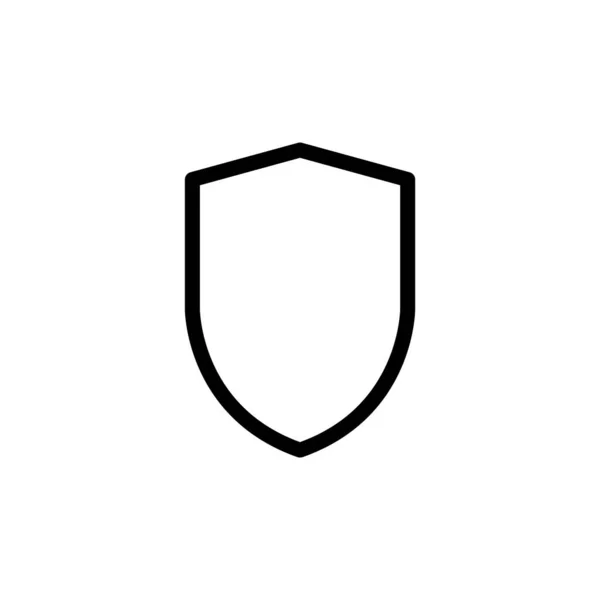 Ilustração Gráfico Vetorial Ícone Escudo Ajuste Para Proteção Segurança Defesa —  Vetores de Stock