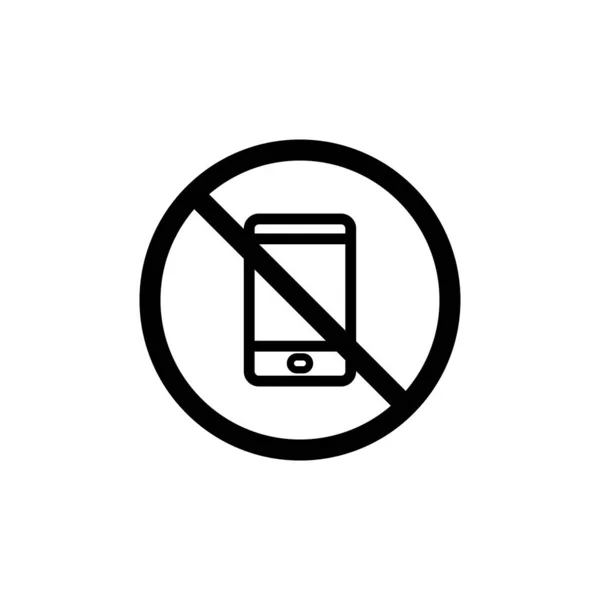 Illustration Vektorgrafik Des Smartphone Symbols Fit Für Kommunikation Telefon Kontakt — Stockvektor