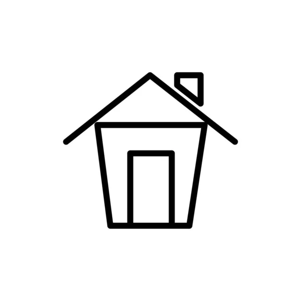 Illustration Vector Graphic Home Icon Fit House Real Estate Residential — Stock Vector