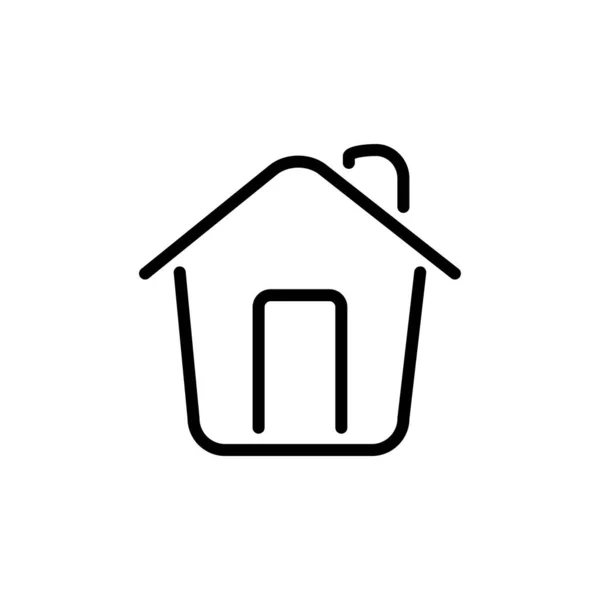 Illustration Vector Graphic Home Icon Fit House Real Estate Residential — Stock Vector