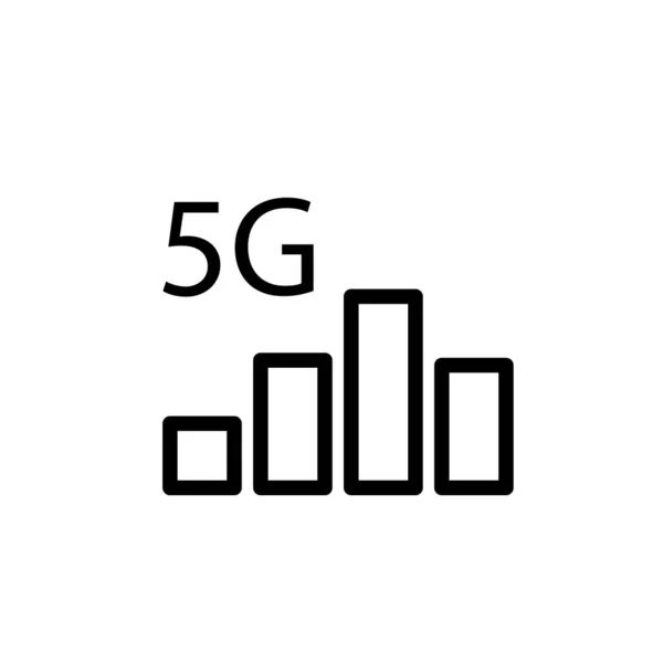 Ilustração Gráfico Vetorial Ícone Barra Sinal Ajuste Para Tecnologia Móvel —  Vetores de Stock