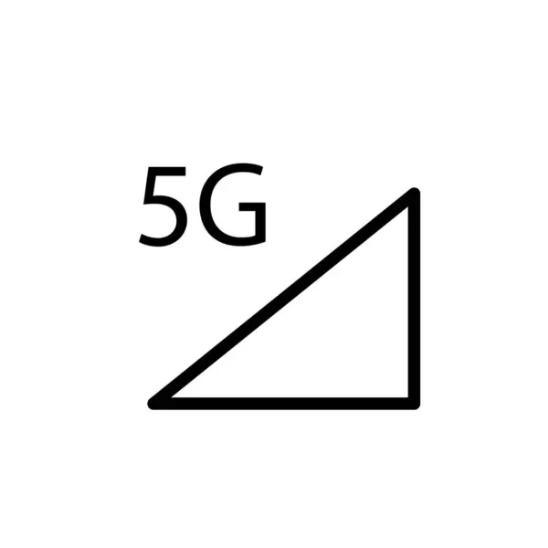 信号条图标的说明性矢量图形 适用于技术 连接等领域 — 图库矢量图片