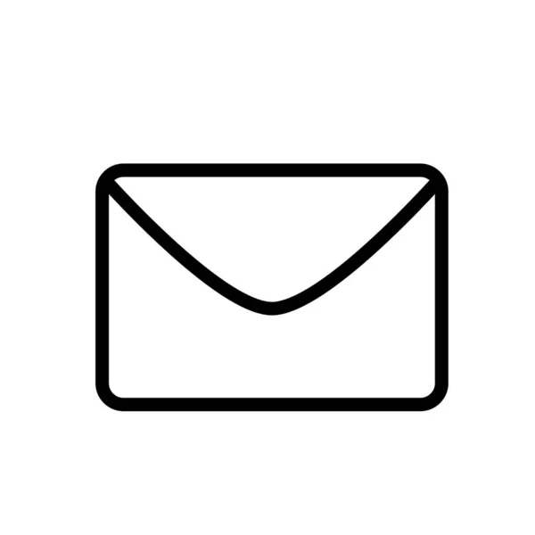 Illustration Graphique Vectoriel Icône Enveloppe Convient Pour Lettre Email Correspondance — Image vectorielle