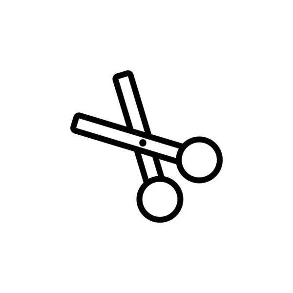 Illustration Vektorgrafik Des Scherensymbols Fit Für Schneider Friseur Friseur Salon — Stockvektor