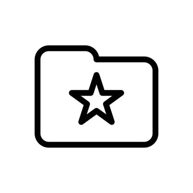 Dizin simgesinin İllüstrasyon Vektörü grafiği. Belge, dosya, arşiv, portföy vs. için uygun.