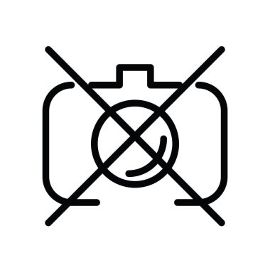 Fotoğraf ikonunun İllüstrasyon Vektörü grafiği. Stüdyo, fotoğraf, görüntü vs. için uygun.