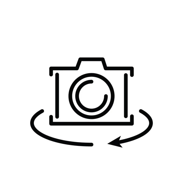 イラスト写真アイコンのベクトルグラフィック スタジオ 画像などのためのフィット — ストックベクタ