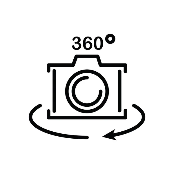 Ilustração Gráfico Vetorial Ícone Fotografia Ajuste Para Estúdio Fotografia Imagem — Vetor de Stock