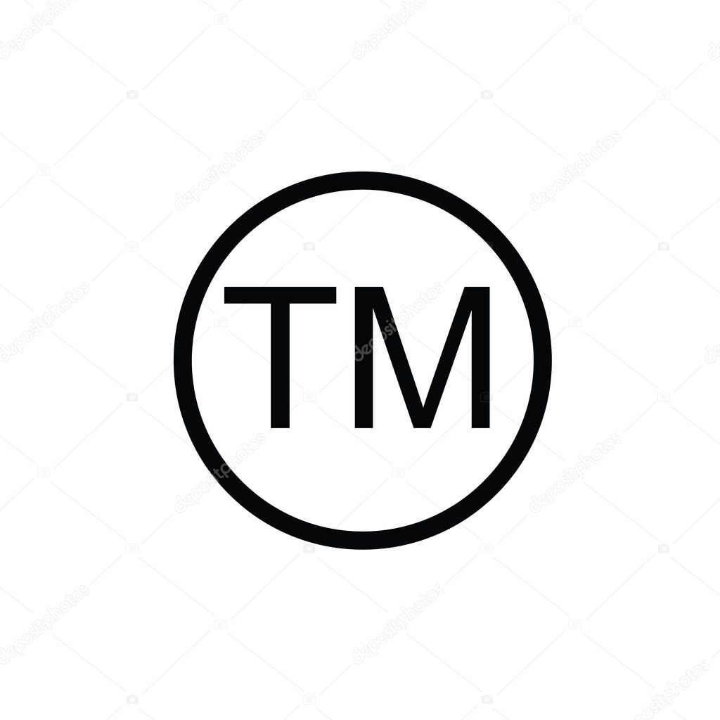 Illustration Vector graphic of trade mark icon label