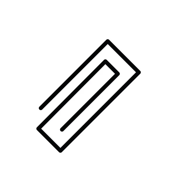 Ilustración Gráfico Vectorial Clip Icon Fit Para Documento Oficina Adjuntar — Vector de stock
