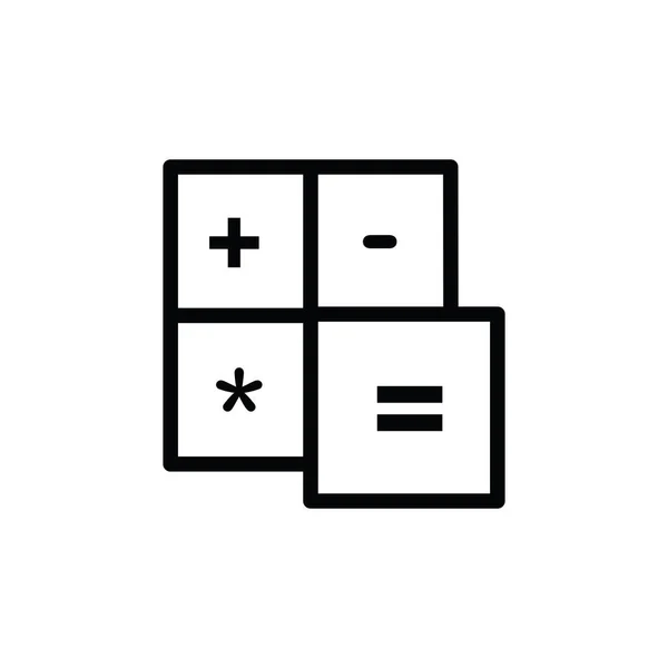 Illustration Vektorgrafik Des Rechnersymbols Fit Für Buchhaltung Wirtschaft Handel Analyse — Stockvektor