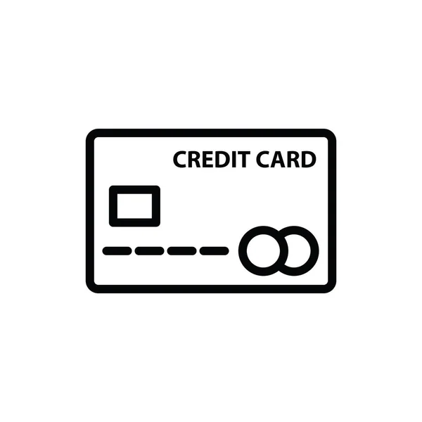 Illustration Vector Graphic Credit Card Icon Fit Payment Buy Paying — Stock Vector