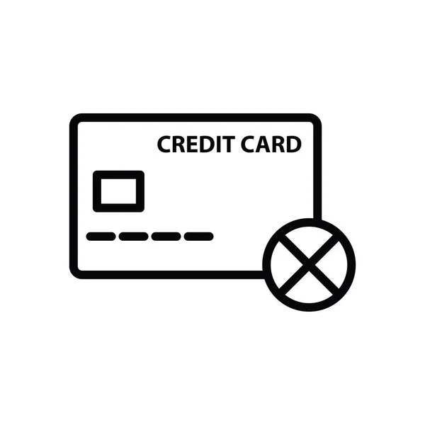 Illustration Vektorgrafik Kreditkortsikonen Lämplig För Betalning Köp Betalning Överföring Etc — Stock vektor