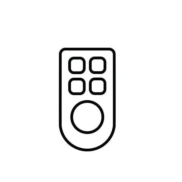 Ilustração Gráfico Vetorial Ícone Controle Remoto Ajuste Para Televisão Jogador —  Vetores de Stock