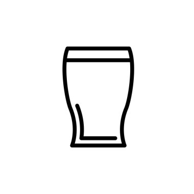 Cam su ikonunun görüntü vektörü grafiği. Temizlik, konteynır, tazelik vesaire için uygun.