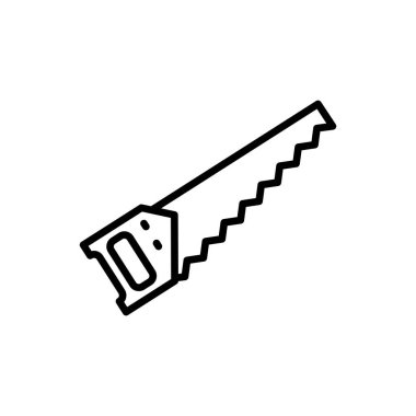 Görsel ikonun İllüstrasyon Vektörü grafiği. Ahşap işçiliği, mekanik, marangoz vs. için uygun.