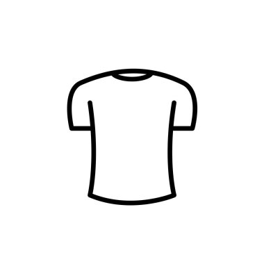Gömlek simgesinin İmaj Vektörü grafiği. Giysiler, moda, giysi vs. için uygun.