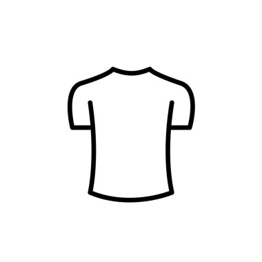 Gömlek simgesinin İmaj Vektörü grafiği. Giysiler, moda, giysi vs. için uygun.