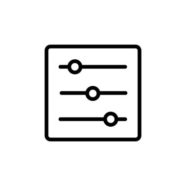 Simge ayarlama Vektör grafiği. Araç, bakım, özellikler vs. için uygun.