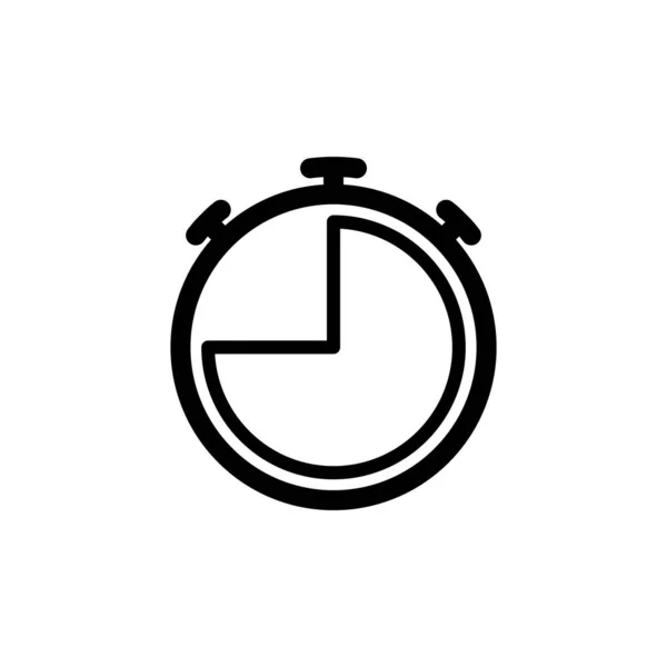 Illustration Graphique Vectoriel Icône Chronomètre Adapté Vitesse Compte Rebours Intervalle — Image vectorielle